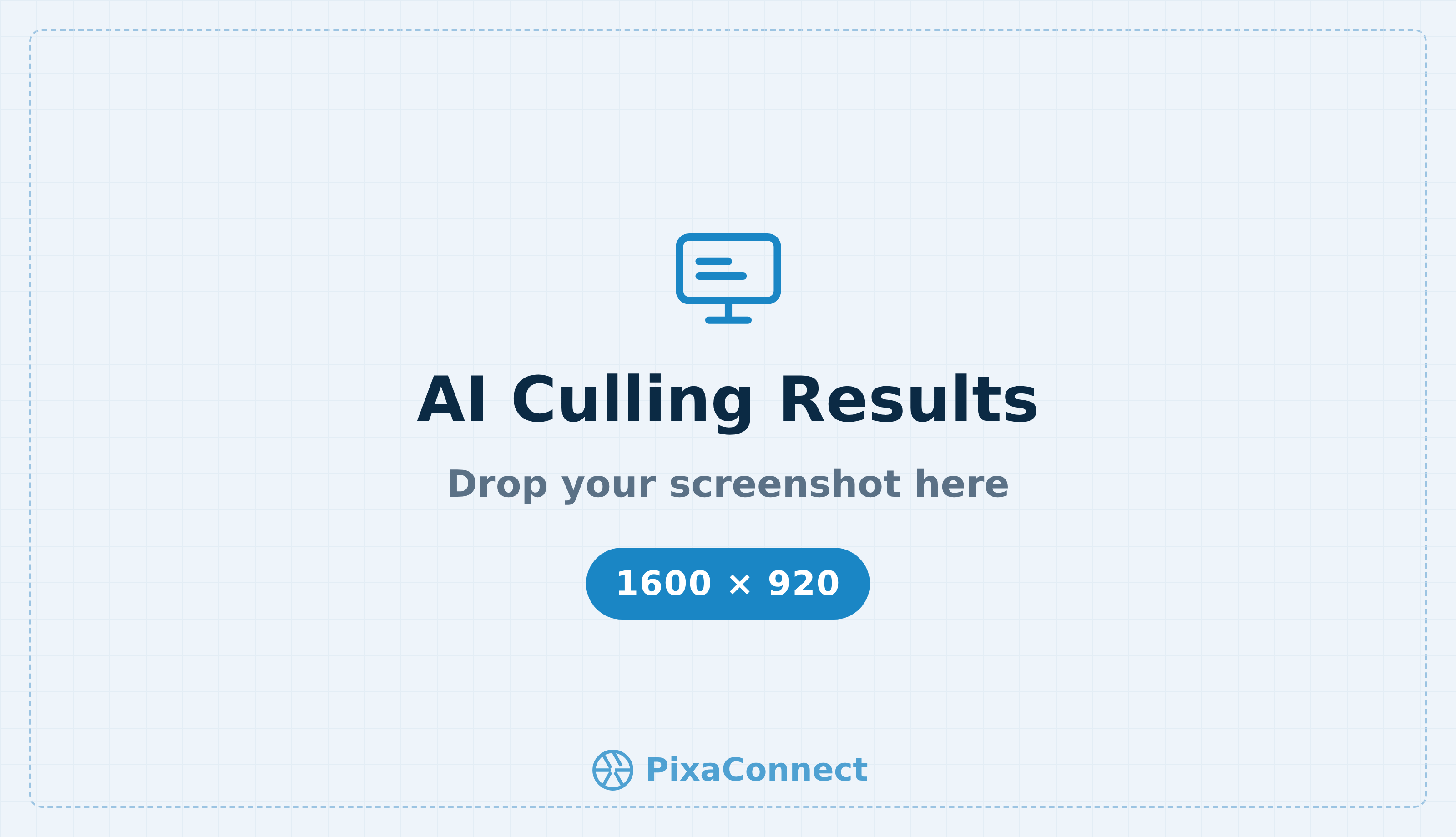 AI culling — PixaConnect